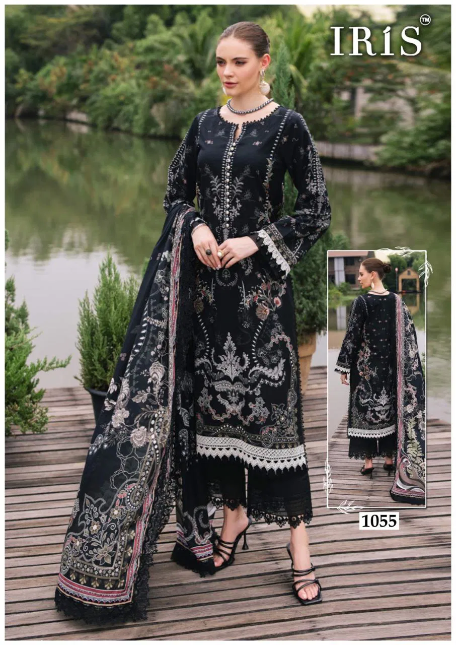 Afsanah Vol 6 By Iris Cotton Printed Pakistani Dress Material Orders In India